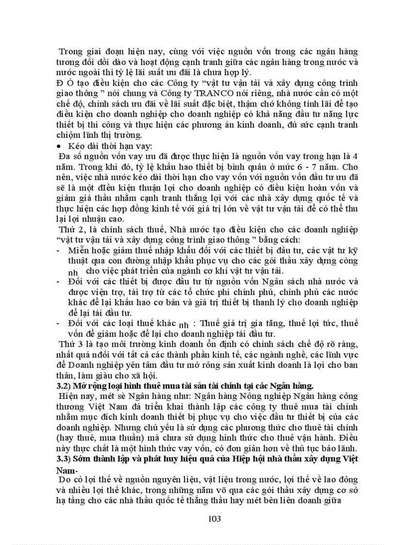 image for page Một số biện pháp huy động và sử dụng vốn ở công ty Vật tư vận tải và xây dựng công trình Giao thông