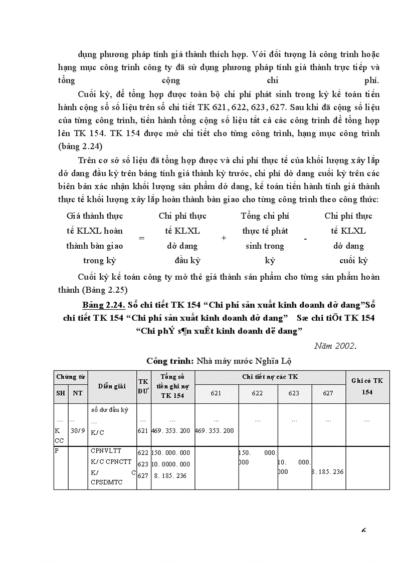 image for page Hoàn thiện công tác kế toán chi phí sản xuất và tính giá thành sản phẩm trong công ty xây dựng & phát triển nông thôn thuộc Tổng công ty xây dựng và phát triển nông thôn