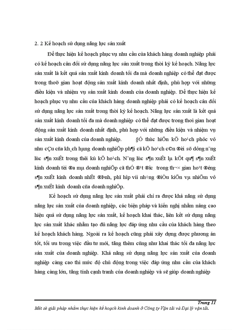 image for page Một số giải pháp cơ bản nhằm thực hiện kế hoạch kinh doanh ở Công ty Vận tải và Đại lý vận tải