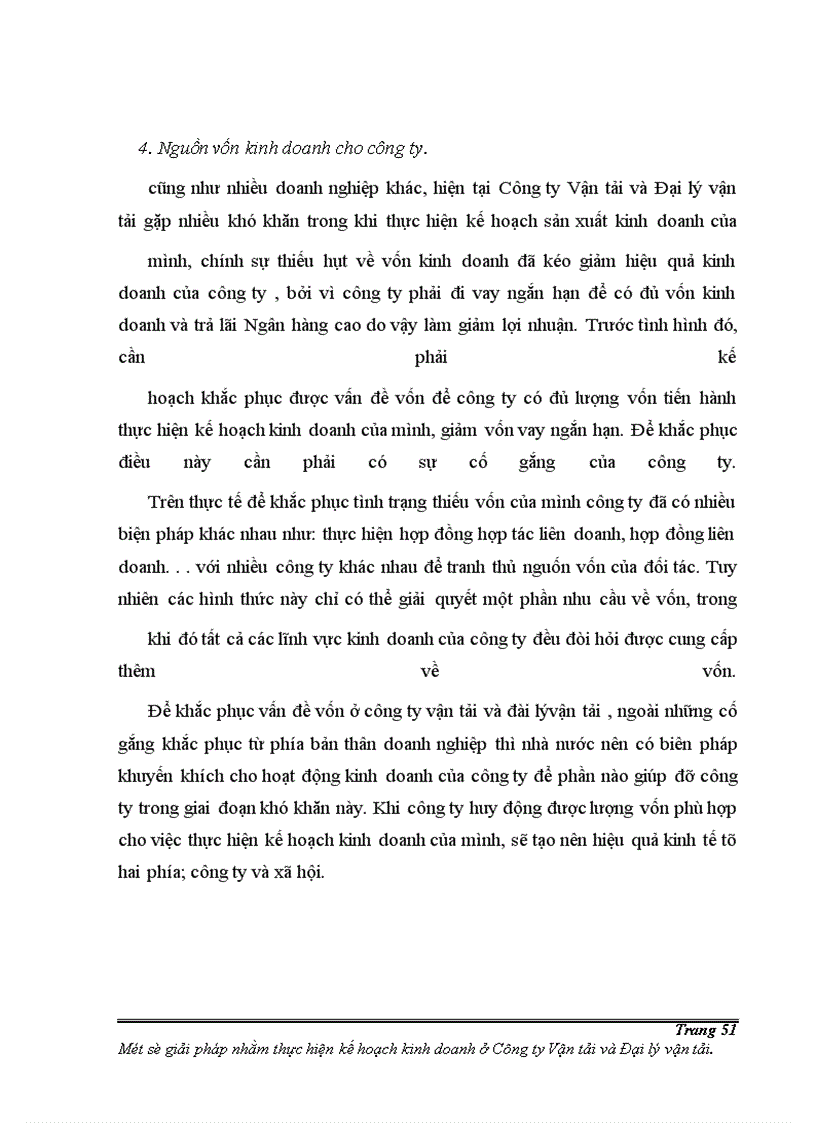 image for page Một số giải pháp cơ bản nhằm thực hiện kế hoạch kinh doanh ở Công ty Vận tải và Đại lý vận tải