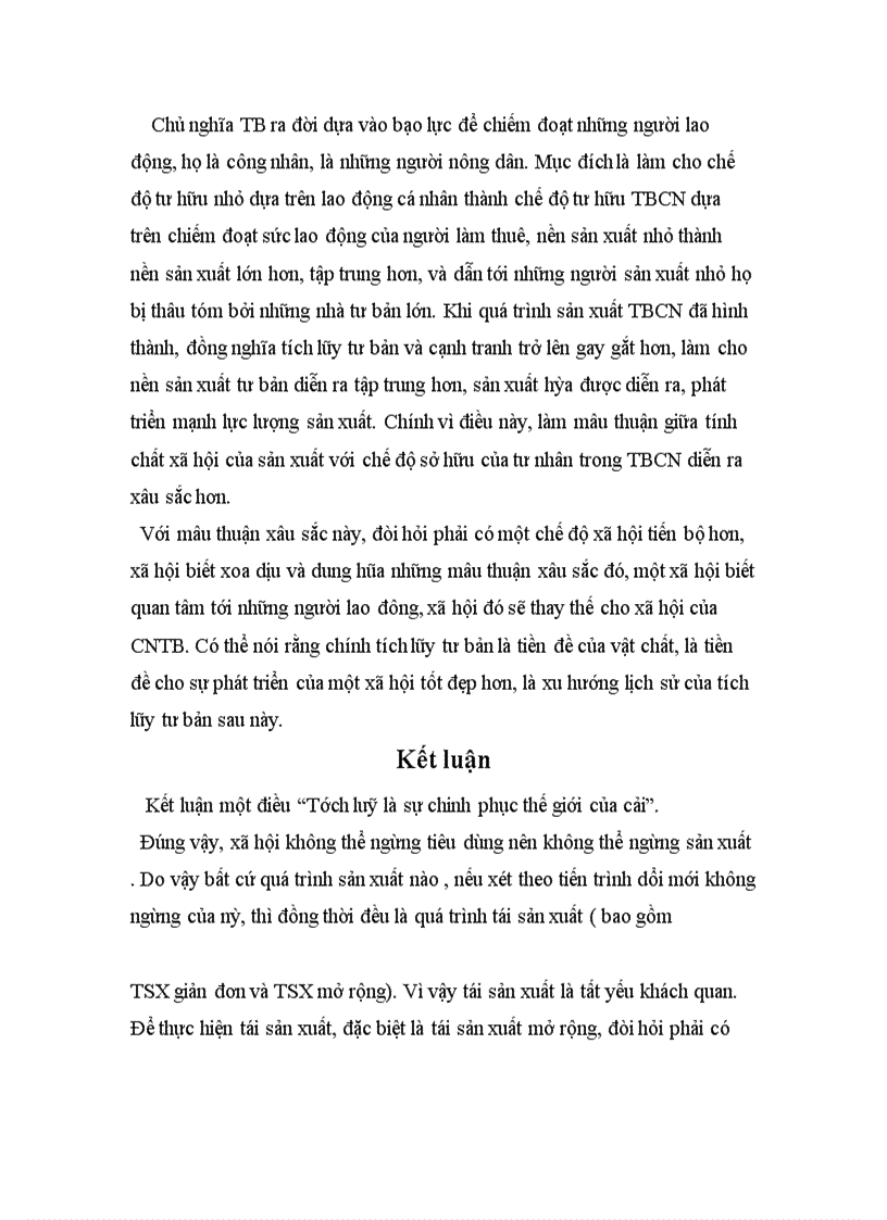 image for page Mối quan hệ giữa tích lũy – tập trung tư bản và tích tụ tư bản.