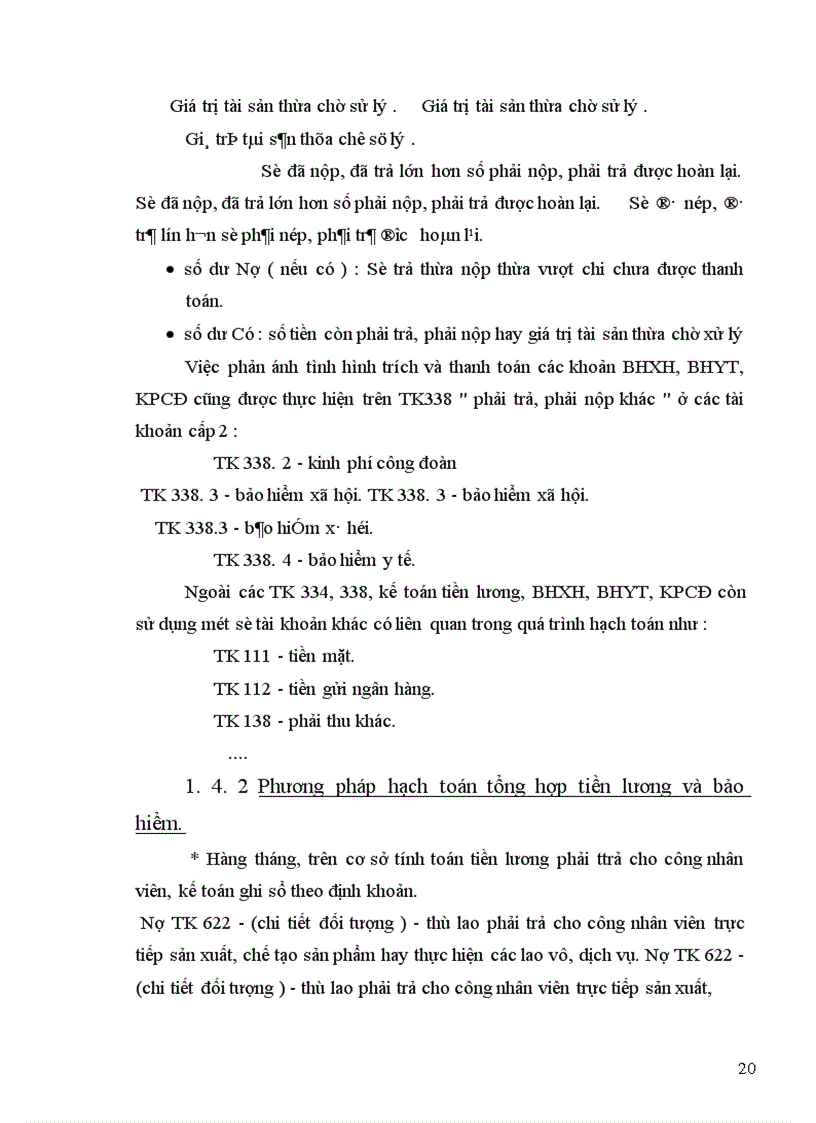 image for page Quản lý, hạch toán tiền lương và bảo hiểm ở nhà máy A38 PK-KQ