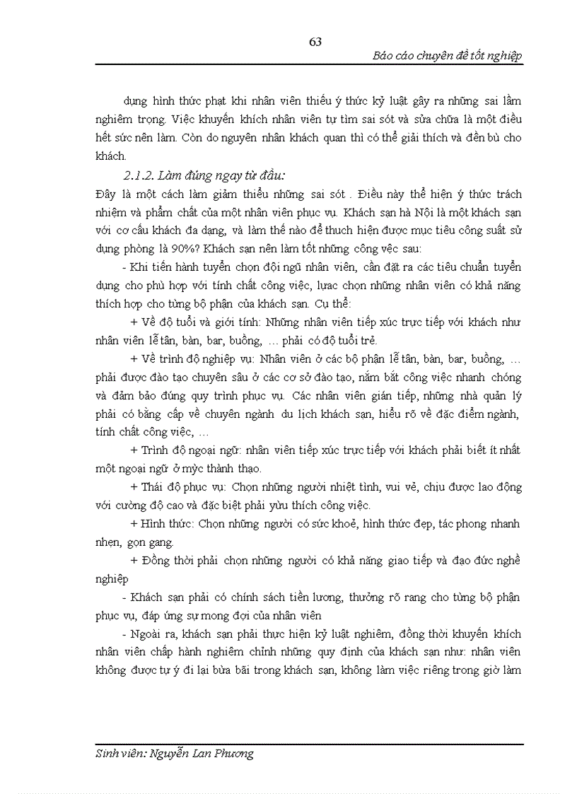 image for page Nâng cao chất lượng dịch vụ của đội ngũ lao động ở bộ phận bàn nhà hàng Green Wave Cafe – khách sạn Hà Nội