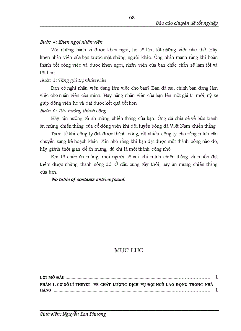 image for page Nâng cao chất lượng dịch vụ của đội ngũ lao động ở bộ phận bàn nhà hàng Green Wave Cafe – khách sạn Hà Nội