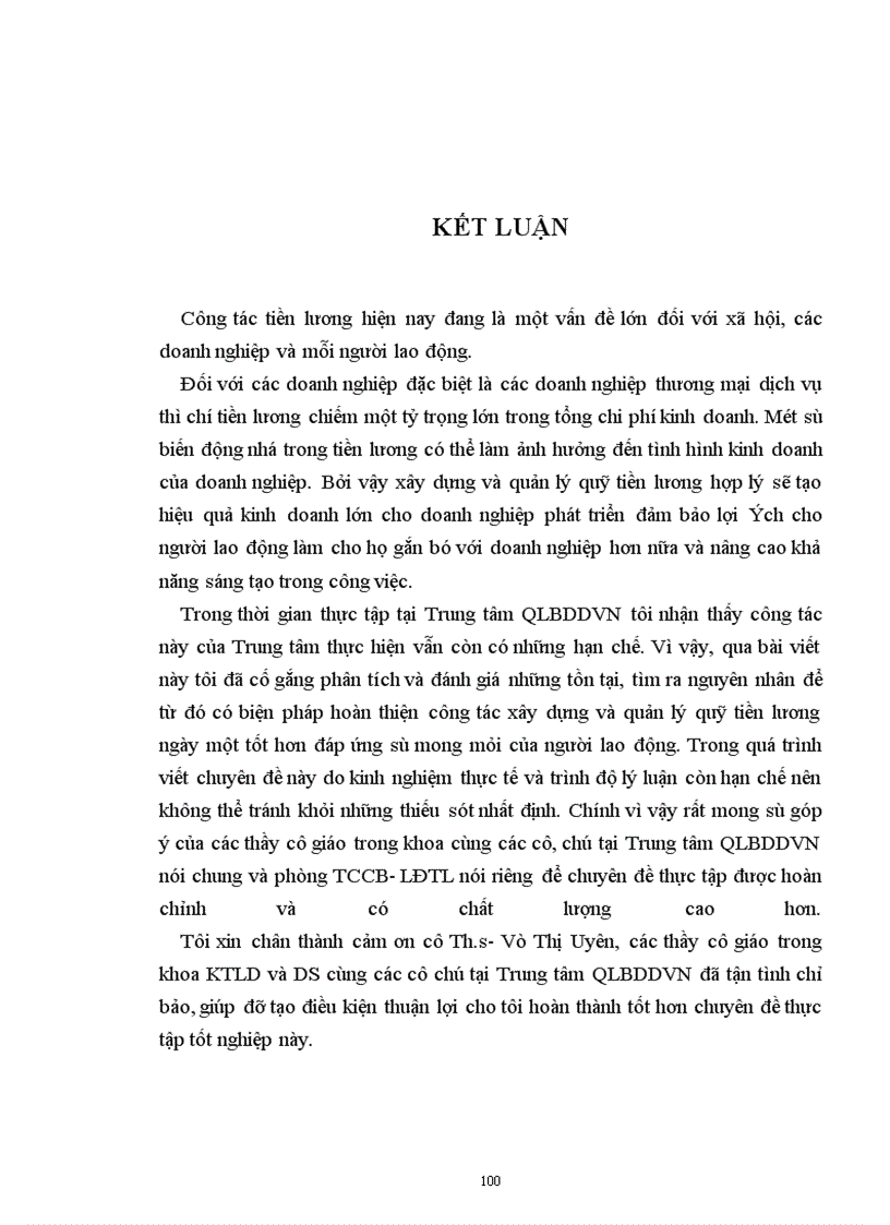image for page Hoàn thiện công tác xây dựng và quản lý quỹ tiền lương tại Trung tâm quản lý bay dân dụng Việt Nam