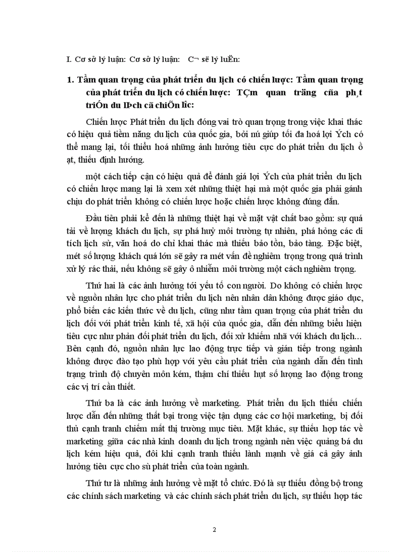 image for page Chiến lược Phát triển du lịch Việt Nam trong giai đoạn 2000 - 2010