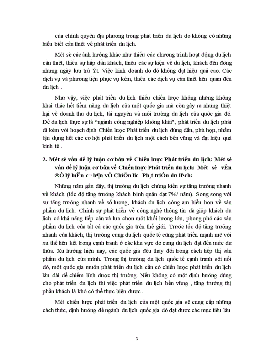 image for page Chiến lược Phát triển du lịch Việt Nam trong giai đoạn 2000 - 2010