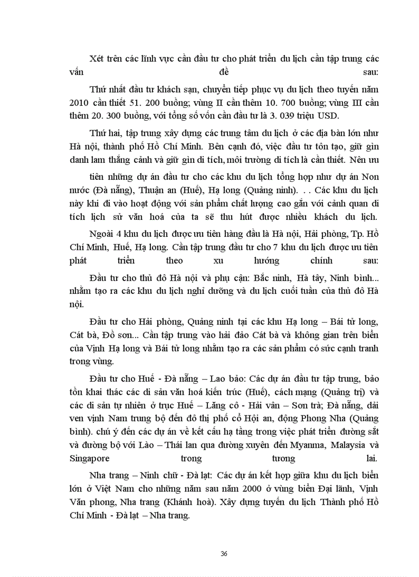 image for page Chiến lược Phát triển du lịch Việt Nam trong giai đoạn 2000 - 2010