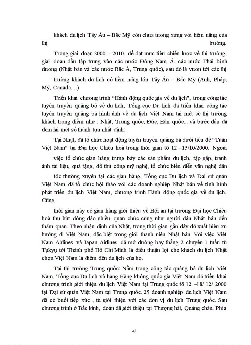 image for page Chiến lược Phát triển du lịch Việt Nam trong giai đoạn 2000 - 2010