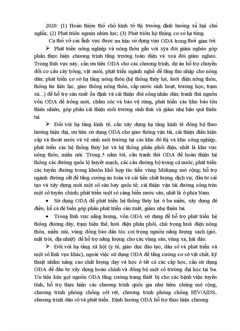 image for page Huy động, quản lý và sử dụng nguồn vốn ODA cho đầu tư phát triển ở Việt Nam giai đoạn 2006 - 2010. Thực trạng và giải pháp