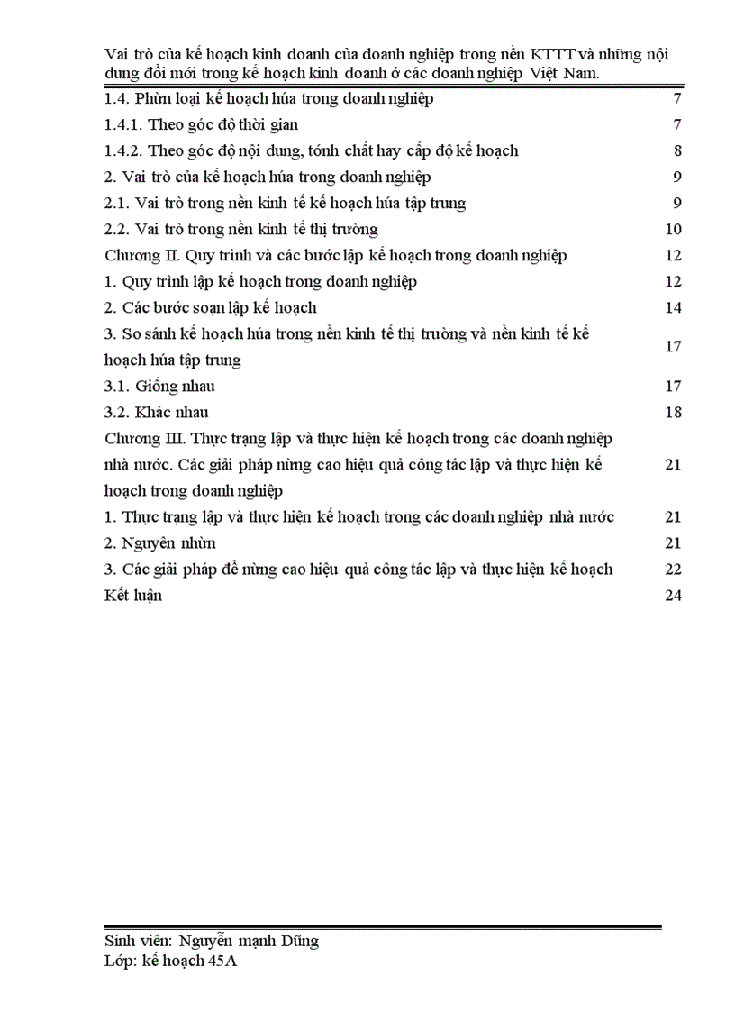 image for page Vai trò của kế hoạch kinh doanh của doanh nghiệp trong nền KTTT và những nội dung đổi mới trong kế hoạch kinh doanh ở các doanh nghiệp Việt Nam.