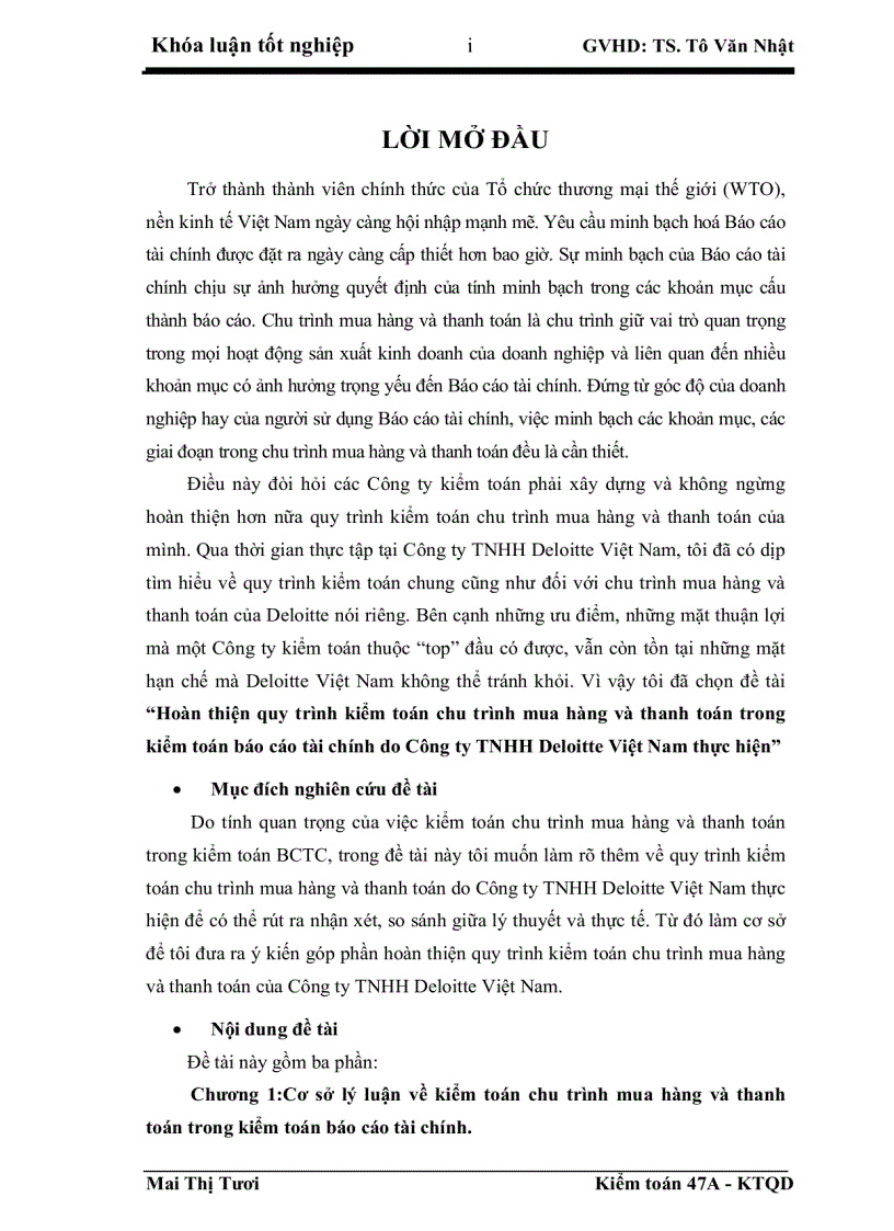 image for page Hoàn thiện quy trình kiểm toán chu trình mua hàng và thanh toán trong kiểm toán báo cáo tài chính do Công ty TNHH Deloitte Việt Nam thực hiện