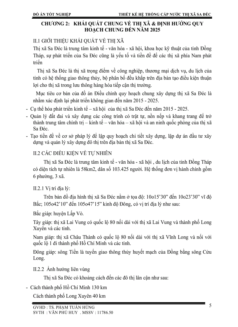 image for page Thiết kế cải tạo và mở rộng hệ thống cấp nước Thị xã Sa Đéc