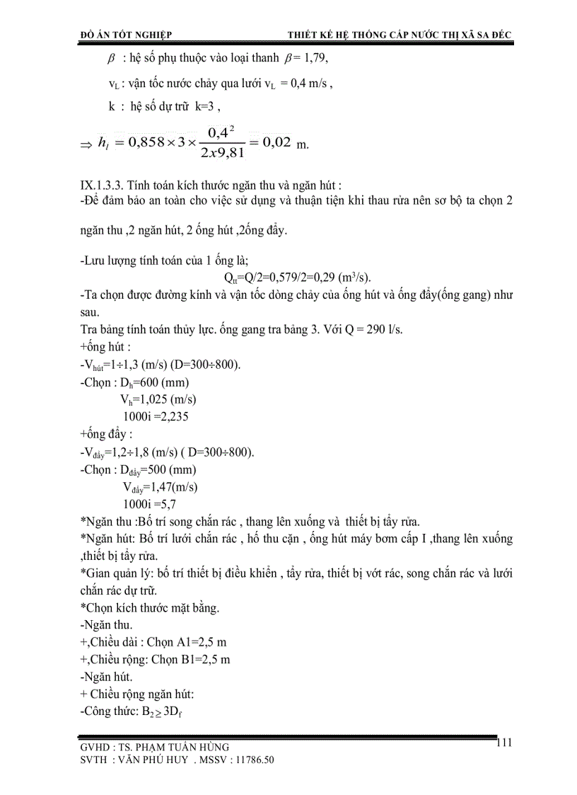 image for page Thiết kế cải tạo và mở rộng hệ thống cấp nước Thị xã Sa Đéc