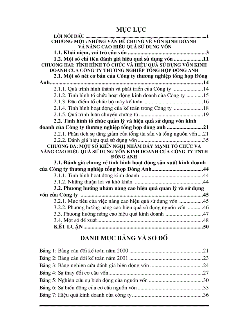 image for page Vốn kinh doanh và hiệu quả sử dụng vốn trong doanh nghiệp