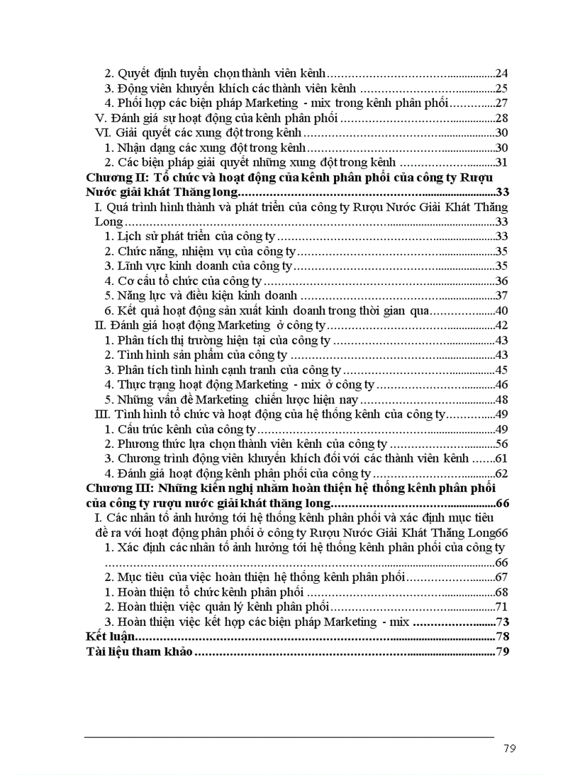 image for page Những giải pháp marketing nhằm nâng cao vị thế cạnh tranh của công ty Rượu Nước Giải Khát Thăng Long qua hệ thống kênh phân phối