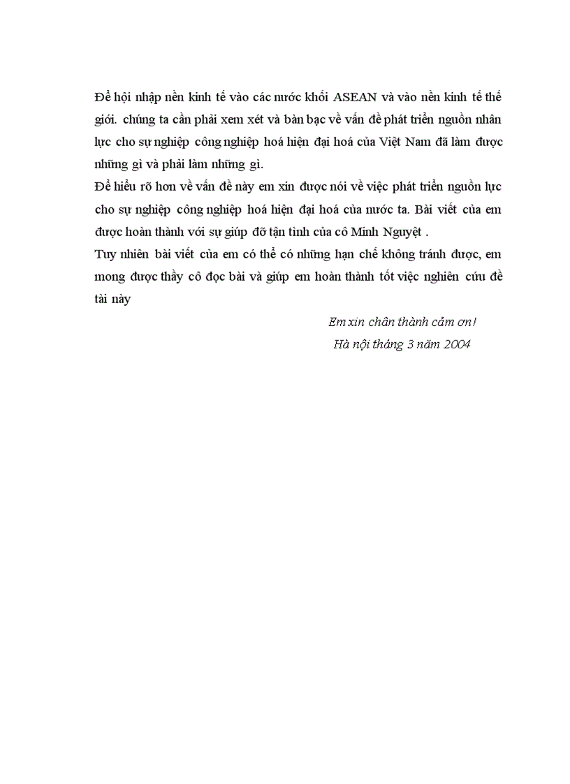 image for page Thực trạng, thách thức và xu hướng phát triển của nguồn nhân lực Việt Nam.