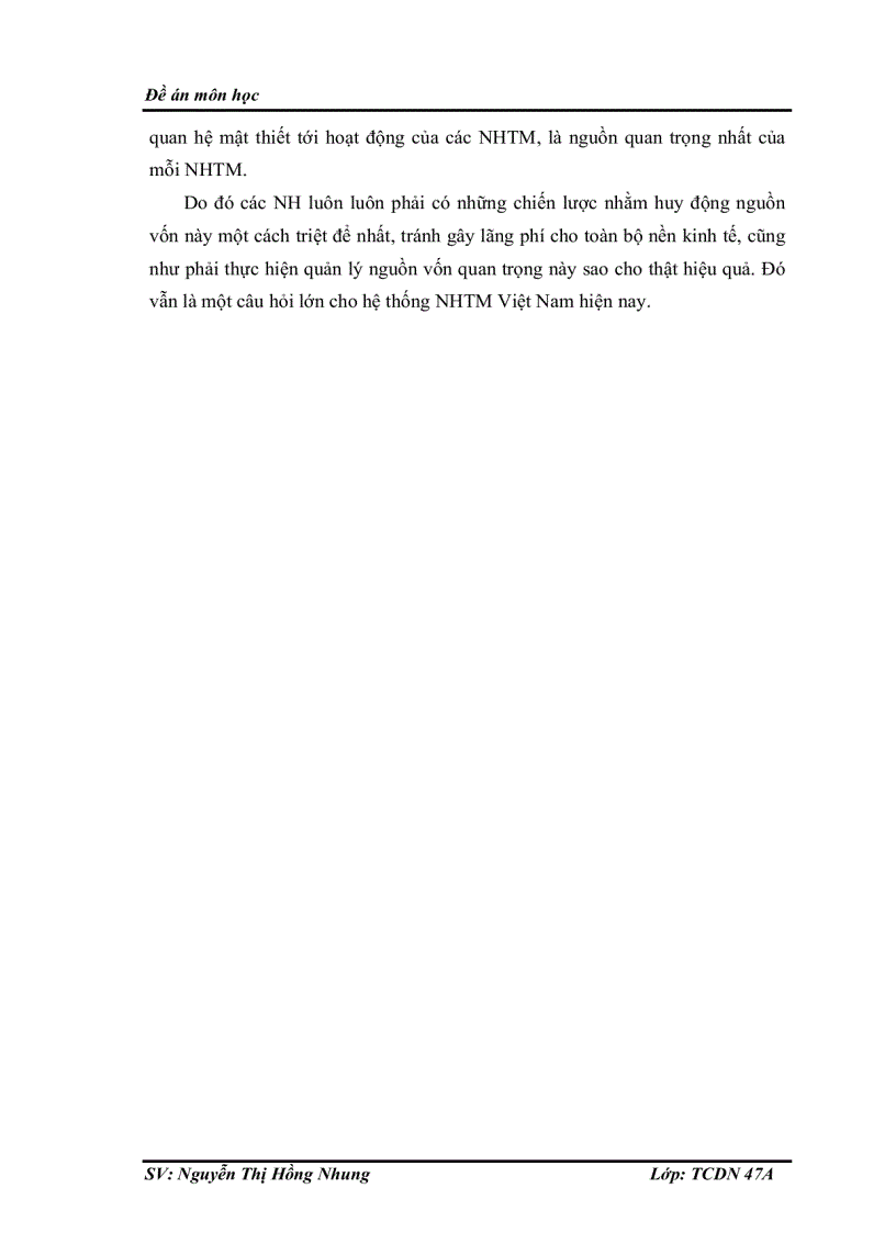 image for page Bàn về quản lý tiền gửi và thực trạng quản lý tiền gửi ở các ngân hàng thương mại Việt Nam