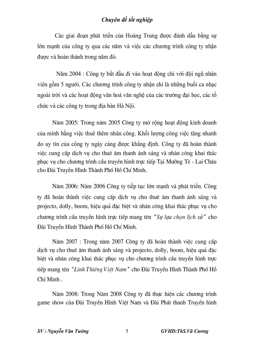 image for page Chiến lược phát triển Công ty TNHH Điện tử Hoàng Trung giai đoạn 2010-2015