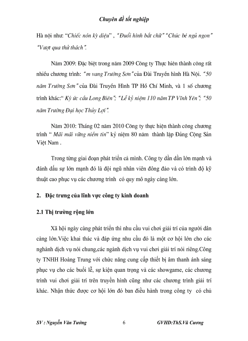 image for page Chiến lược phát triển Công ty TNHH Điện tử Hoàng Trung giai đoạn 2010-2015