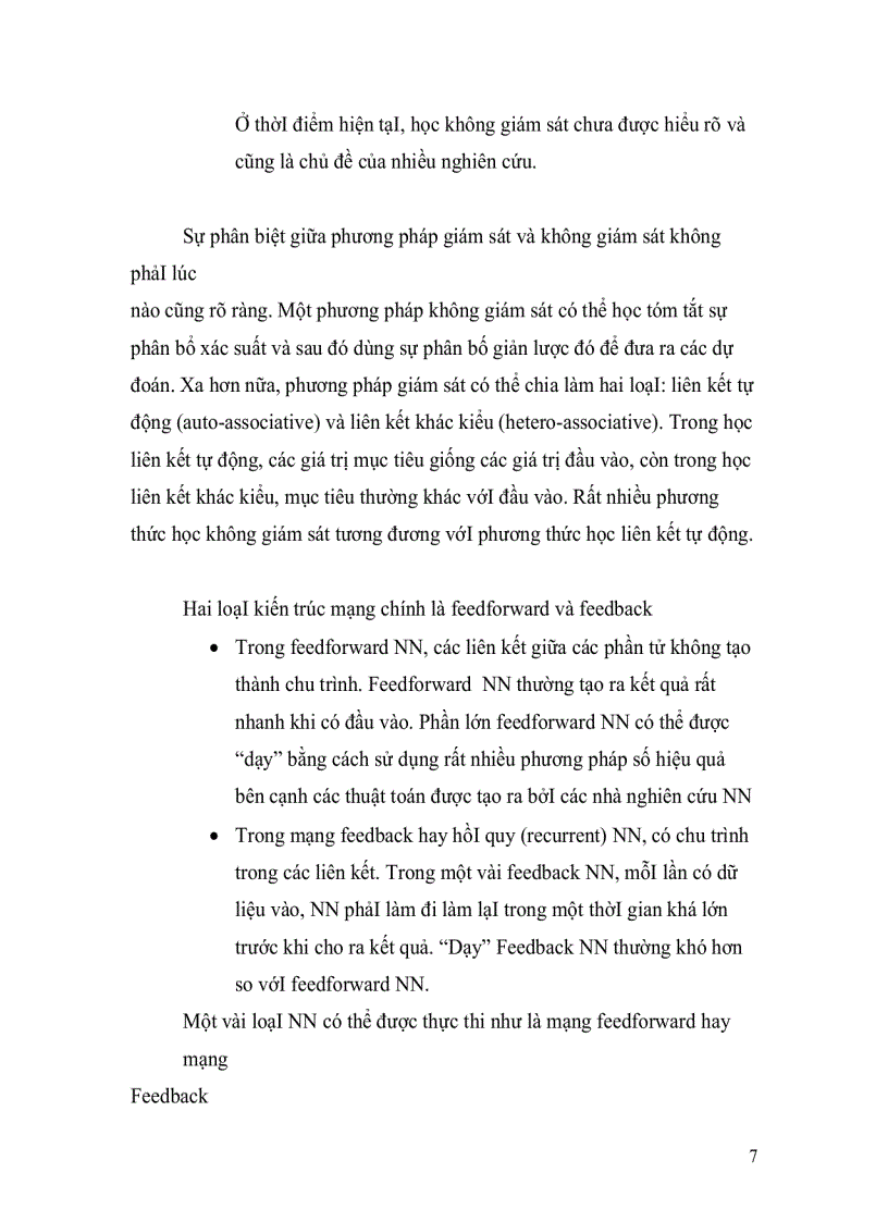 image for page Phân loại mạng nơron