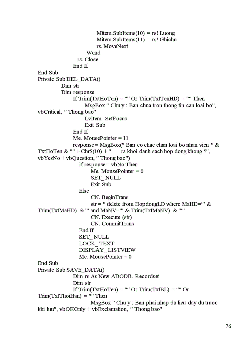 image for page Xây dựng chương trình quản lý nhân sự trong công ty