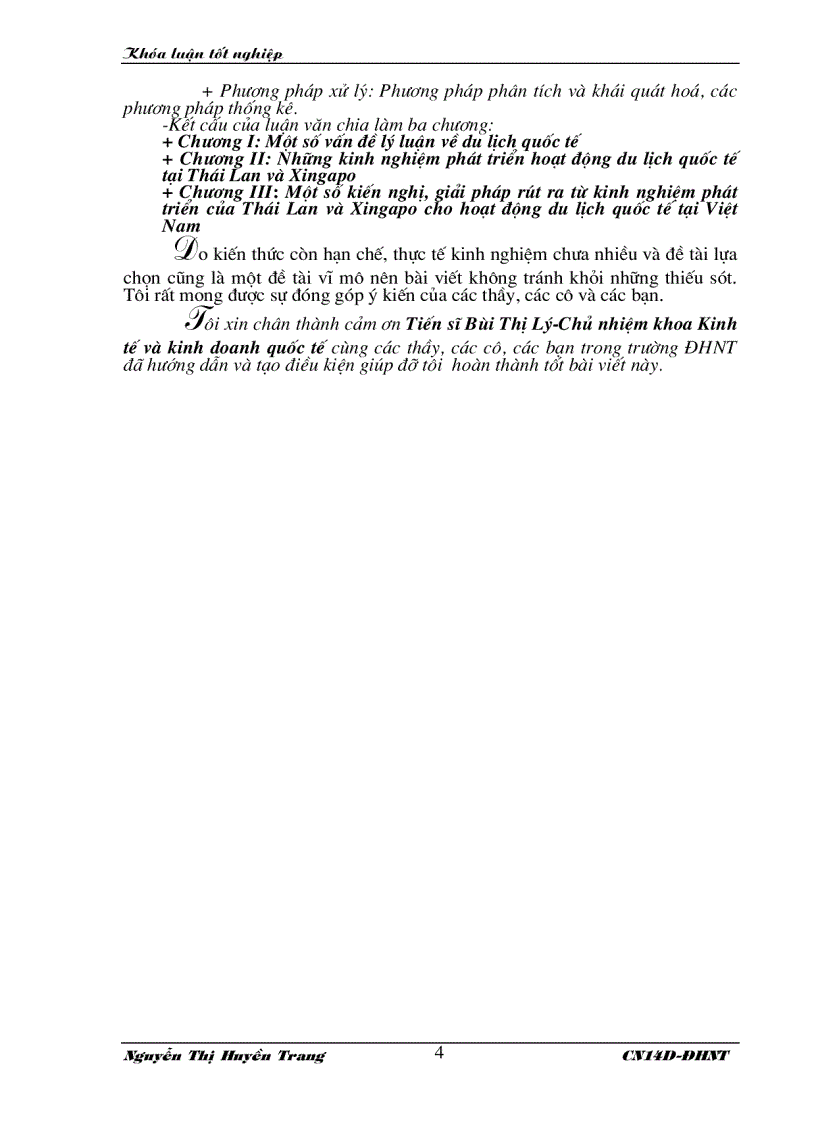 image for page Kinh nghiệm phát triển du lịch quốc tế của Thái Lan và Xingapo. Giải pháp cho phát triển du lịch quốc tế tại Việt Nam