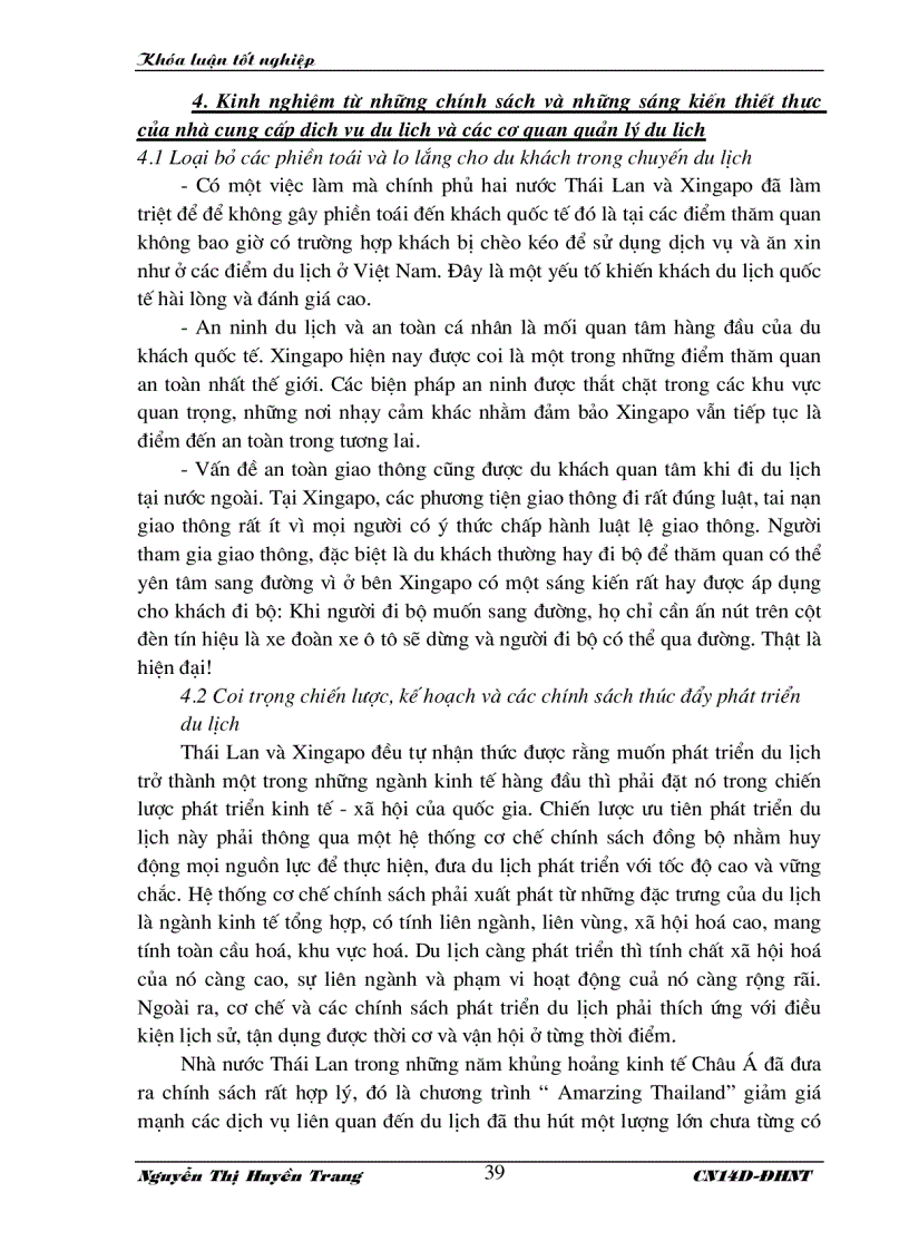 image for page Kinh nghiệm phát triển du lịch quốc tế của Thái Lan và Xingapo. Giải pháp cho phát triển du lịch quốc tế tại Việt Nam