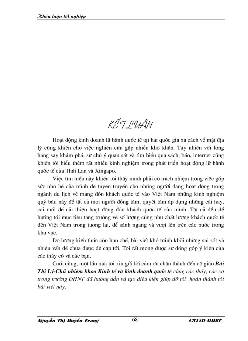 image for page Kinh nghiệm phát triển du lịch quốc tế của Thái Lan và Xingapo. Giải pháp cho phát triển du lịch quốc tế tại Việt Nam