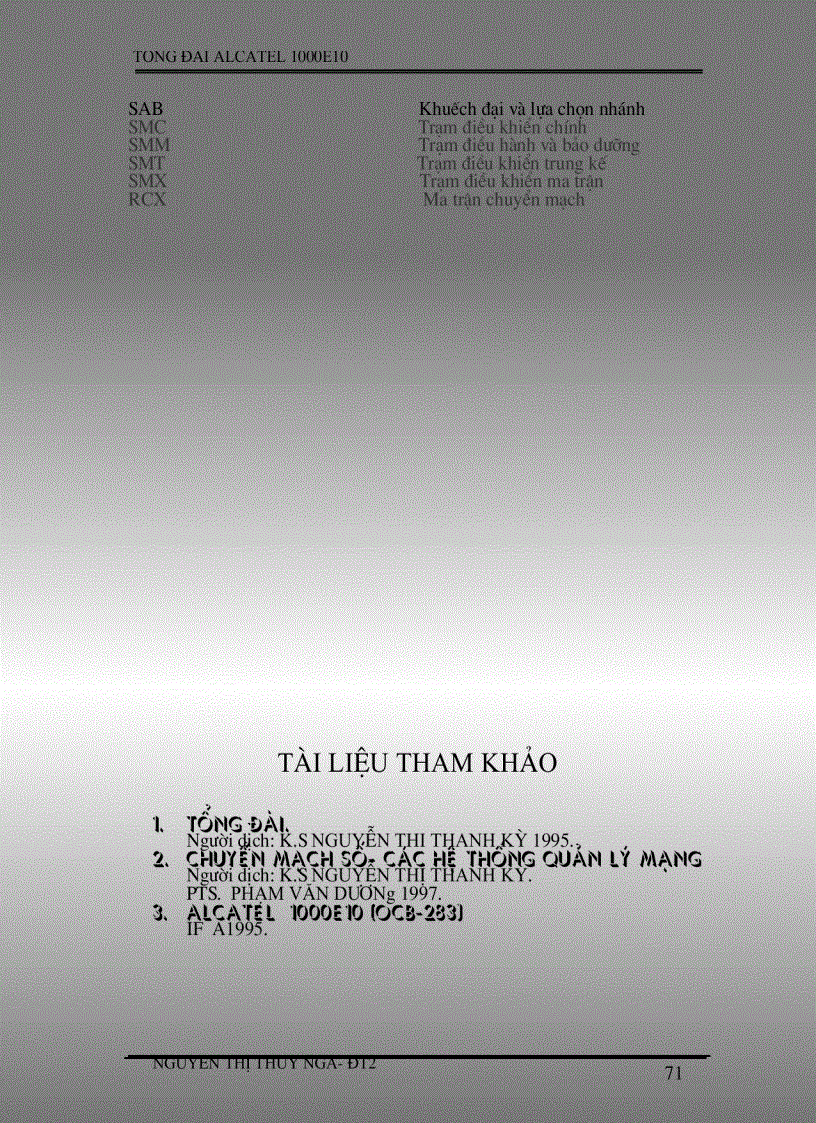 image for page Tổng đài alcatel 1000E10