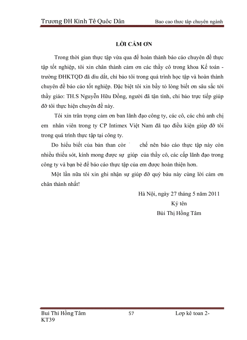 image for page Kế toán bán hàng và xác định kết quả bán hàng siêu thị Intimex thuộc công ty cổ phần Intimex Việt Nam