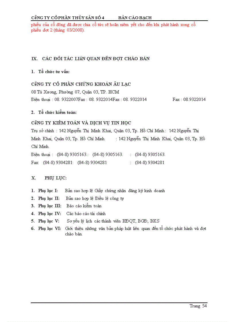 image for page Bản cáo bạch công ty cổ phần thủy sản số 04