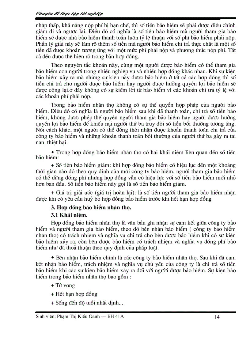 image for page Nâng cao chất lượng đại lý khai thác bảo hiểm nhân thọ ở Công ty bảo hiểm nhân thọ Hà Tây