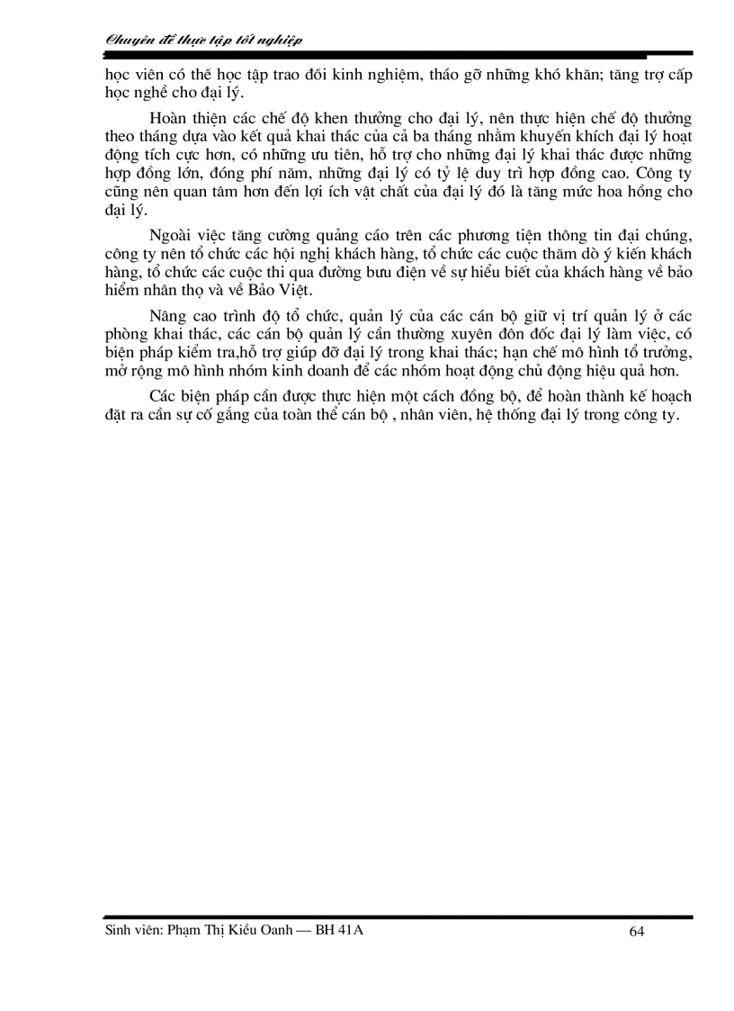 image for page Nâng cao chất lượng đại lý khai thác bảo hiểm nhân thọ ở Công ty bảo hiểm nhân thọ Hà Tây