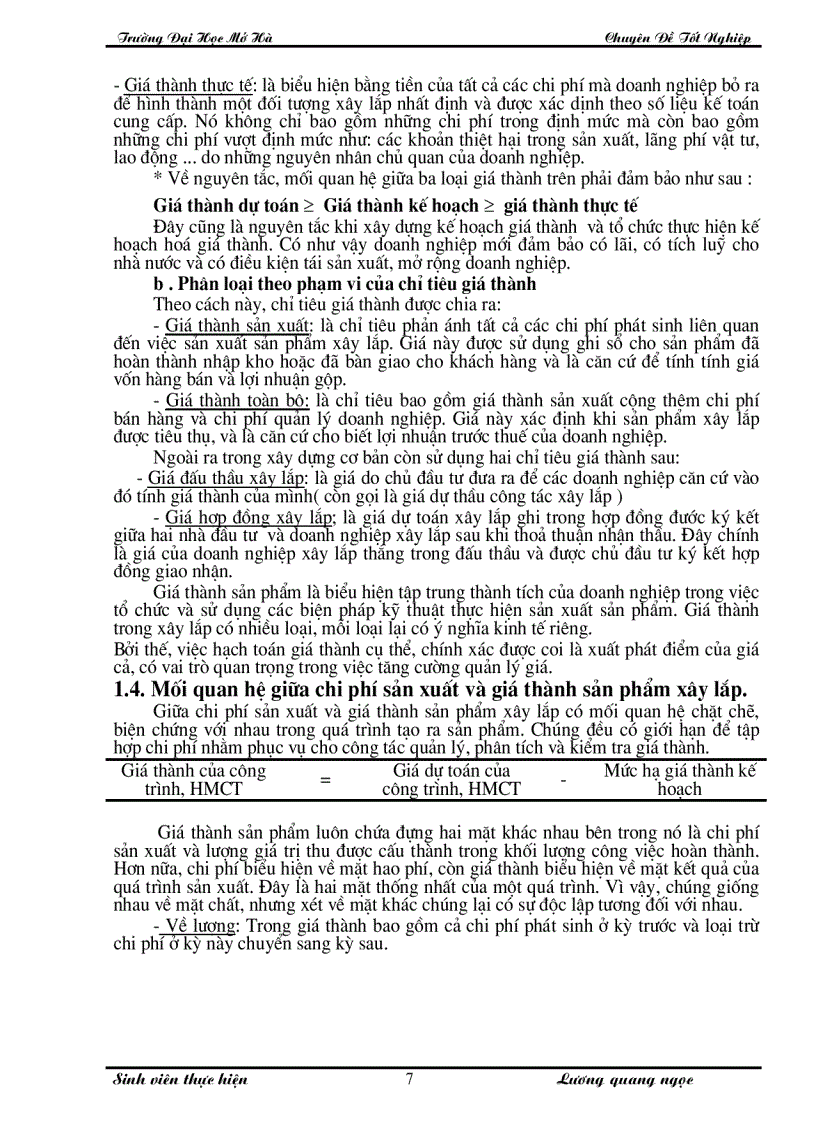 image for page Hoàn thiện công tác kế toán chi phí sản xuất và tính giá thành sản phẩm tại xí nghiệp xây lắp I- công ty xây lắp và sản xuất công nghiệp