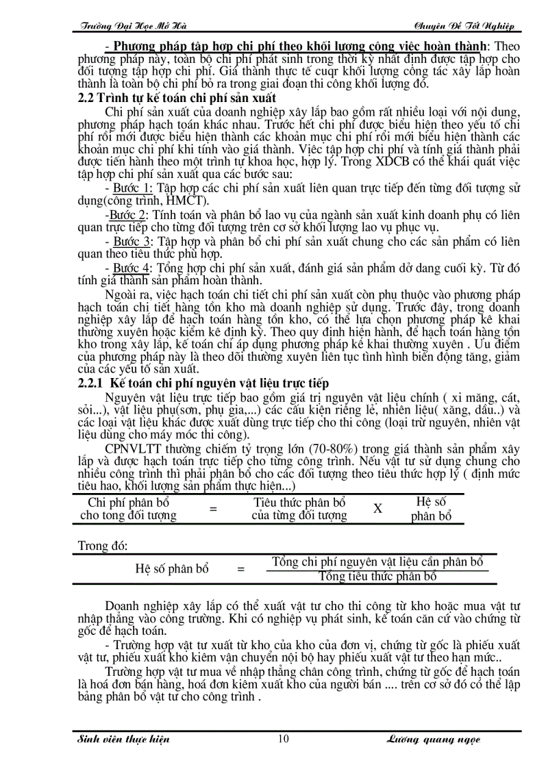 image for page Hoàn thiện công tác kế toán chi phí sản xuất và tính giá thành sản phẩm tại xí nghiệp xây lắp I- công ty xây lắp và sản xuất công nghiệp