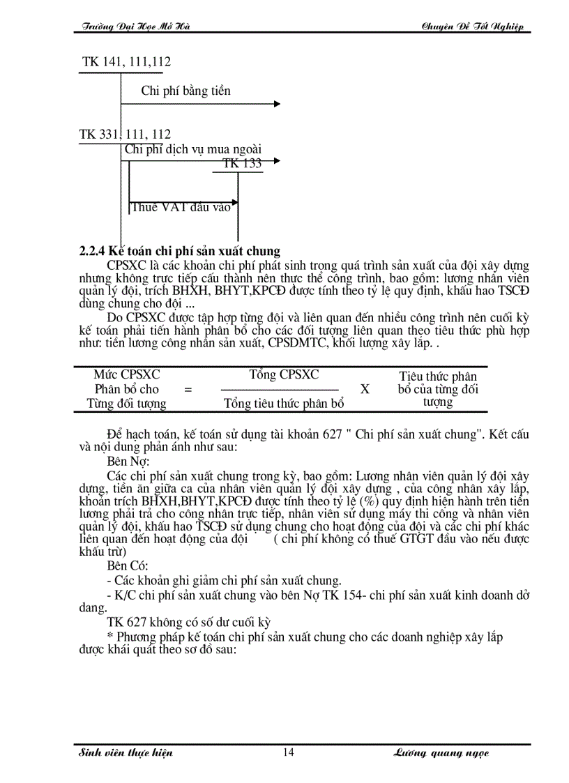 image for page Hoàn thiện công tác kế toán chi phí sản xuất và tính giá thành sản phẩm tại xí nghiệp xây lắp I- công ty xây lắp và sản xuất công nghiệp