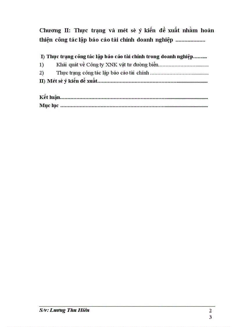 image for page Hoàn thiện công tác lập báo cáo tài chính doanh nghiệp