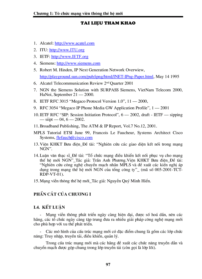 image for page Xu hướng phát triển ngn tại việt nam và đề xuất cấu trúc tổ chức mạng thế hệ mới NGN của VNPT