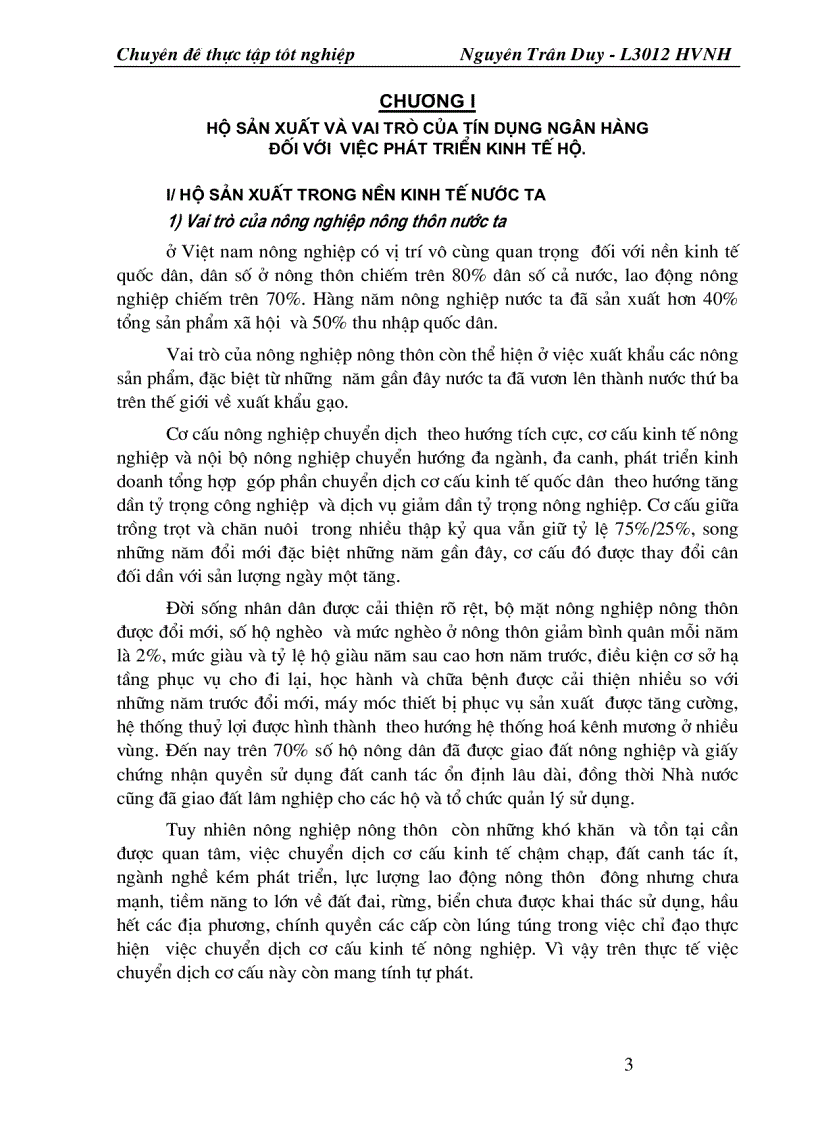 image for page Một số giải pháp nhằm nâng cao chất lượng tín dụng hộ sản xuất tại NHNo &PTNT thị xã Sơn tây