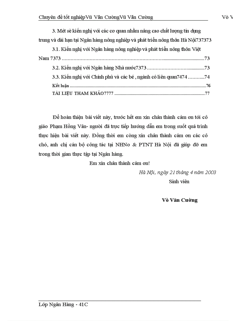 image for page Giải pháp nâng cao chất lượng tín dụng trung và dài hạn tại NHNo&PTNT Hà Nội