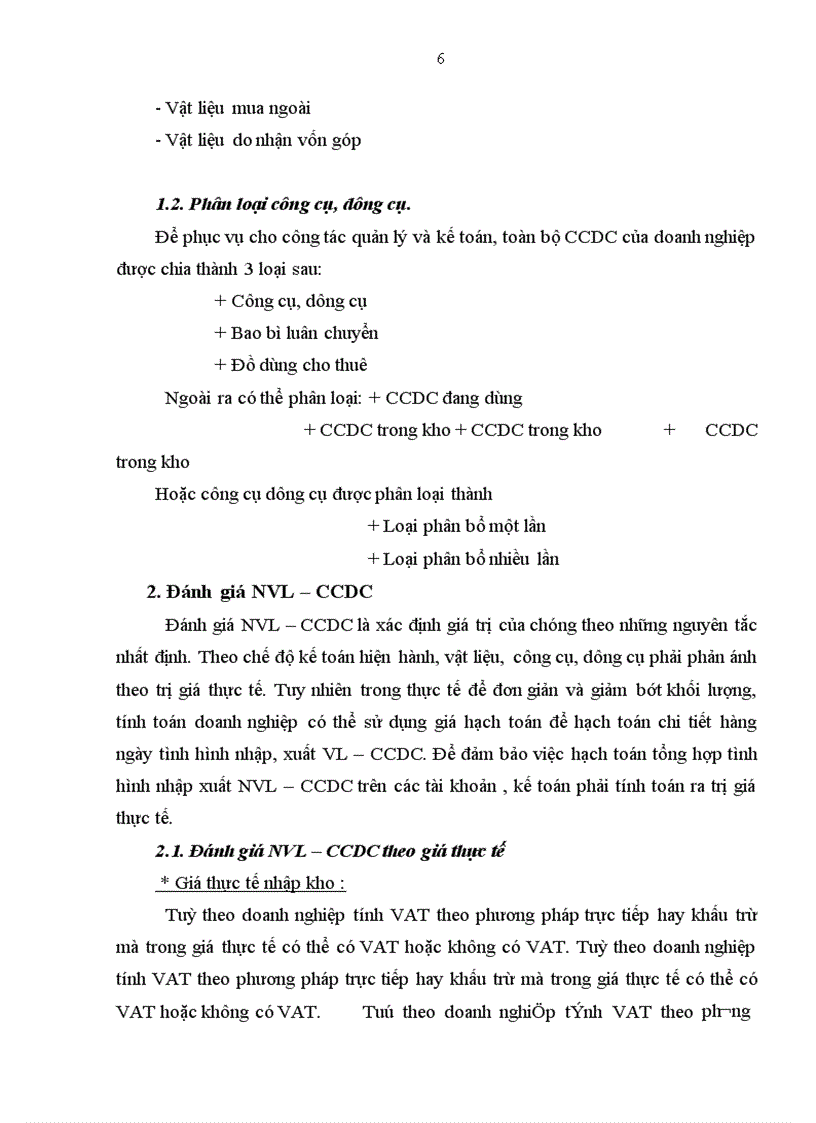 image for page Hoàn thiện công tác kế toán NVL - CCDC tại xí nghiệp Thép và VLXD Hà nội