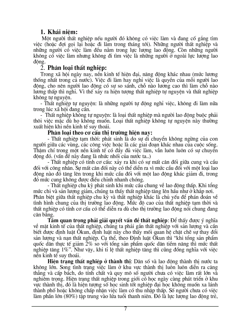image for page Việc làm, thất nghiệp – thực trạng và giải pháp tạo việc làm