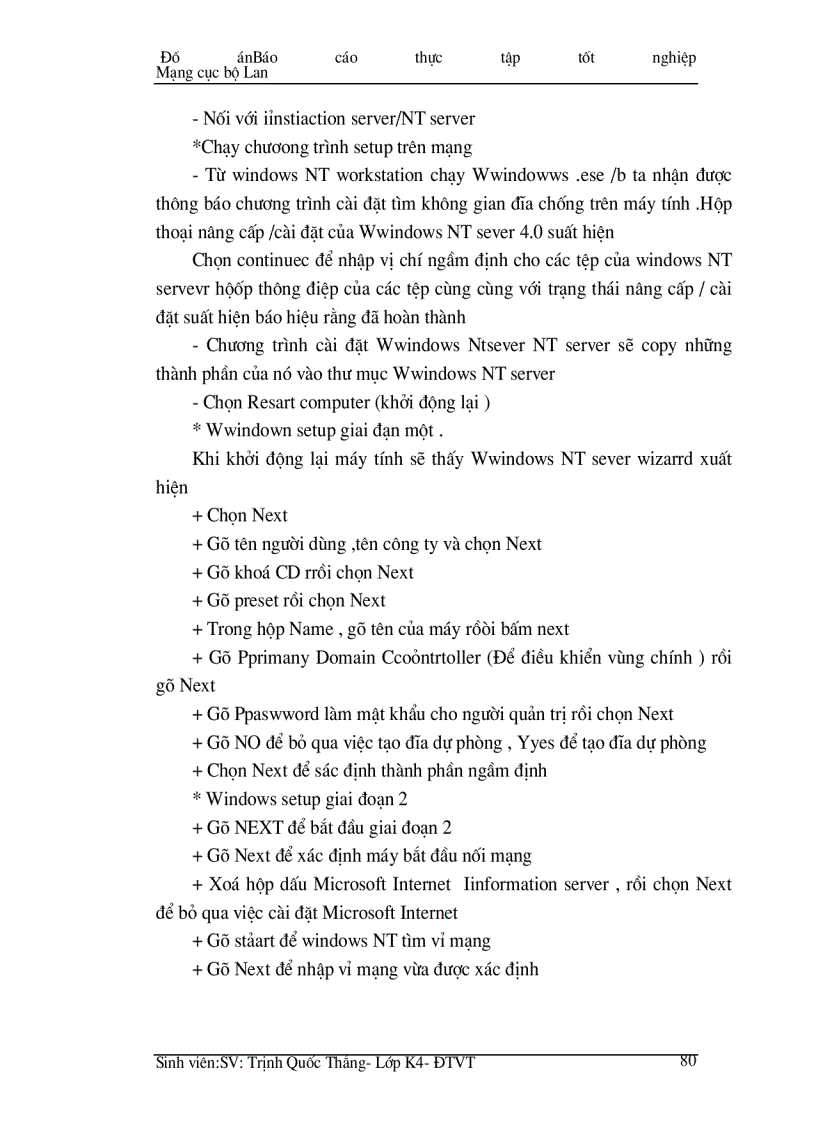 image for page Thực tập tốt nghiệp Mạng cục bộ Lan