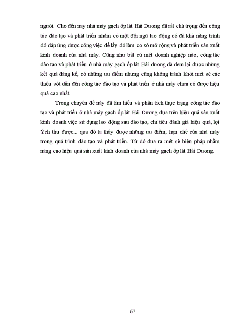 image for page Một số biện pháp nhằm nâng cào hiệu quả công tác đào tạo và phát triển nguồn nhân lực ở nhà máy gạch ốp lát Hải Dương