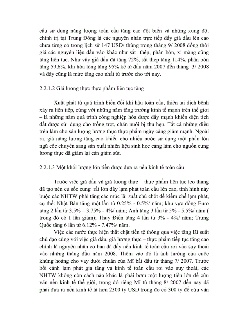 image for page Thực trạng và giải pháp về lạm phát ở Việt Nam trong giai đoạn năm 2007 – 2008