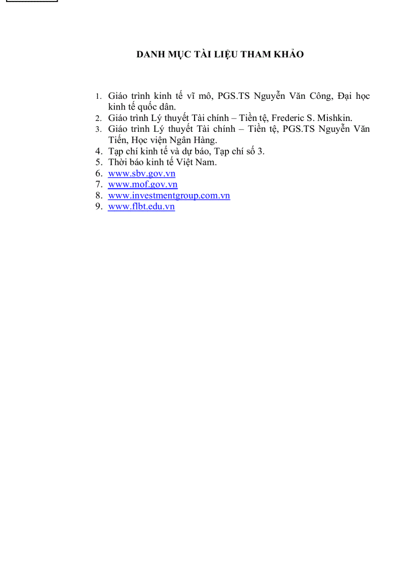 image for page Thực trạng và giải pháp về lạm phát ở Việt Nam trong giai đoạn năm 2007 – 2008