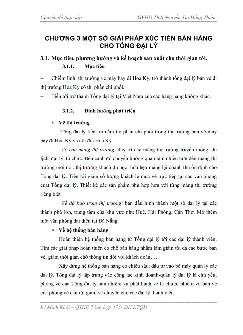 image for page Một số giải pháp xúc tiến bán hàng cho Tổng đại lý American Airlines tại Việt Nam