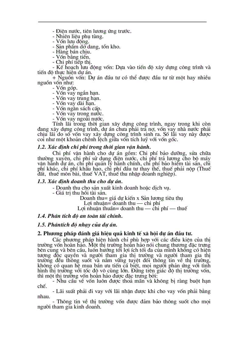 image for page Lập dự án đầu tư nhằm mục đích giúp cho sinh viên có cách nhìn tổng thể về trình tự các bước lập dự án đầu tư