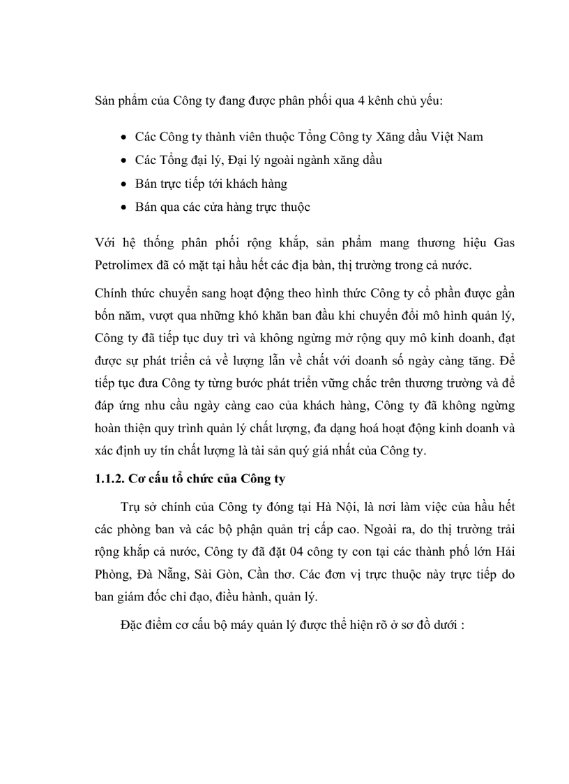 image for page Ap dụng hệ thống quản lý chất lượng ISO9000:2000 vào công ty cổ phần gas petrolimex